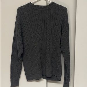 Dockers grey cable knit sweater